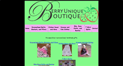Desktop Screenshot of berryuniqueboutique.com